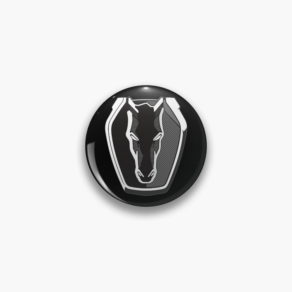 "dark horse mustang badge 2024" Pin for Sale by genkwaskomb Redbubble