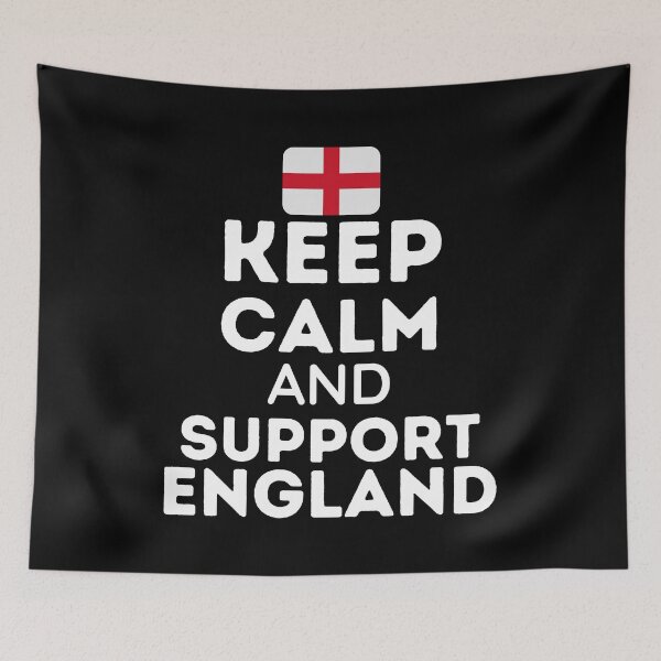 Item preview, Keep Calm And Support England | Football World Cup designed and sold by BopleDesigns.