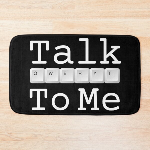 Item preview, Talk Qwerty To Me designed and sold by NineSevenFour.