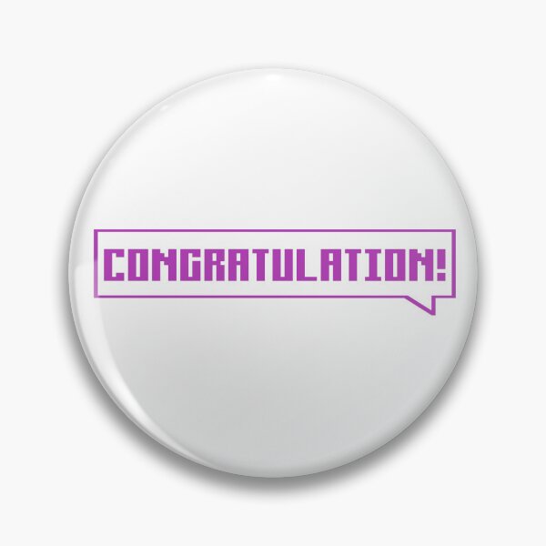 Item preview, Congratulation! - purple designed and sold by Univers Gifts.