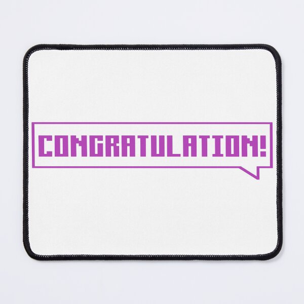 Item preview, Congratulation! - purple designed and sold by Univers Gifts.