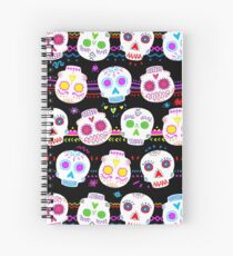 Tag der Toten Sugar Skulls Spiralblock