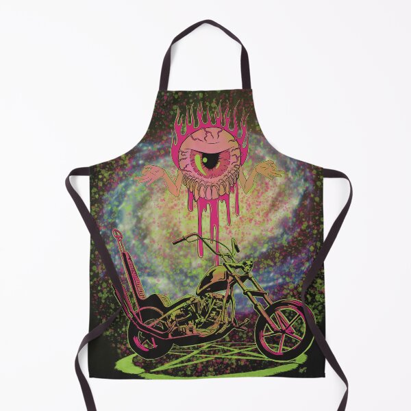 Aperçu de l'œuvre Manifestation impie d'un hélicoptère Shovelhead super cool créée et vendue par BShores.