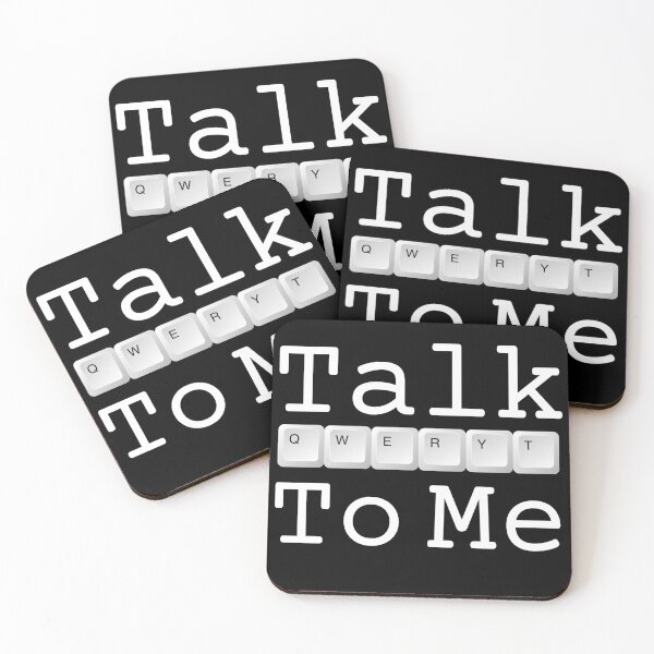 Item preview, Talk Qwerty To Me designed and sold by NineSevenFour.