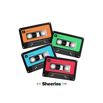 "Ed Sheeran - Album Collection (Cassette Tapes)" Poster for Sale by