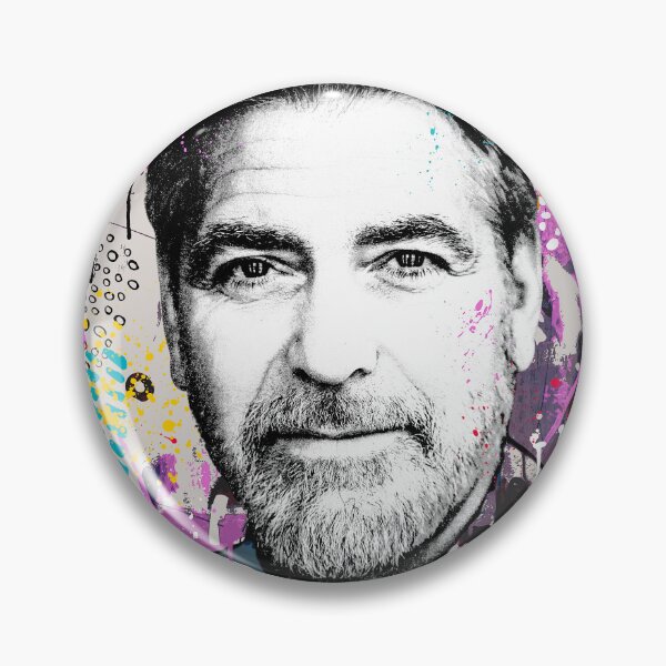 Item preview, Arte pop de George Clooney designed and sold by Helt-Sort.
