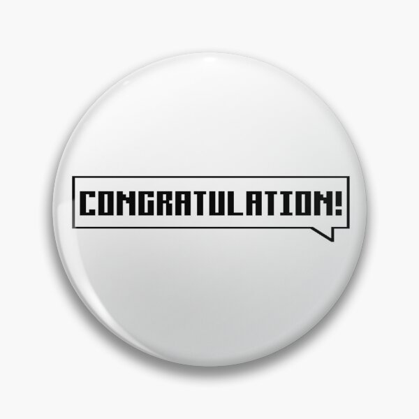 Item preview, Congratulation! - black designed and sold by Univers Gifts.