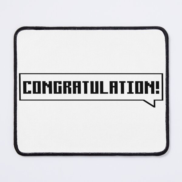 Item preview, Congratulation! - black designed and sold by Univers Gifts.