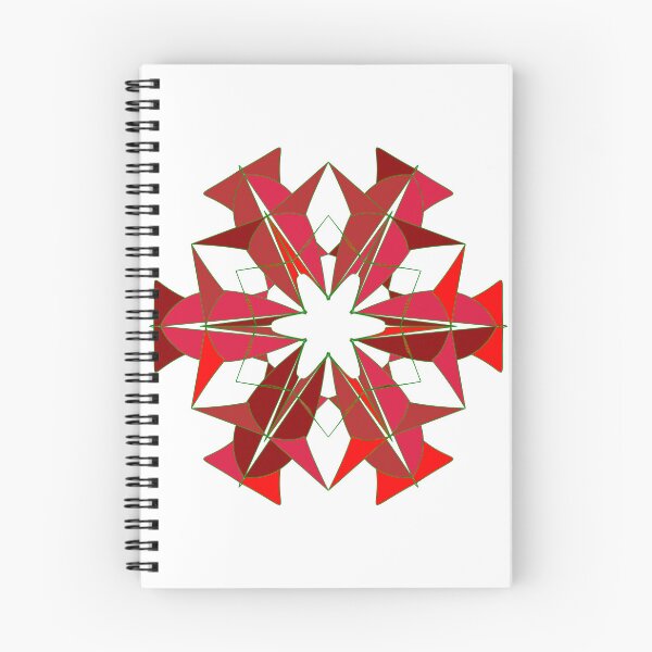 Item preview, Festive snowflake unique design W21 designed and sold by fishpressink.
