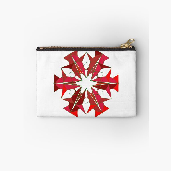 Item preview, Festive snowflake unique design W21 designed and sold by fishpressink.