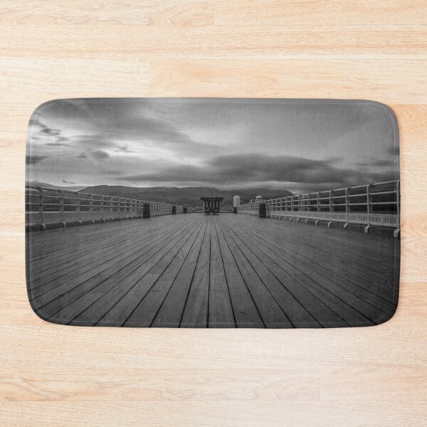 Item preview, Beaumaris Pier (B&W)  designed and sold by LluniauDafyddEm.