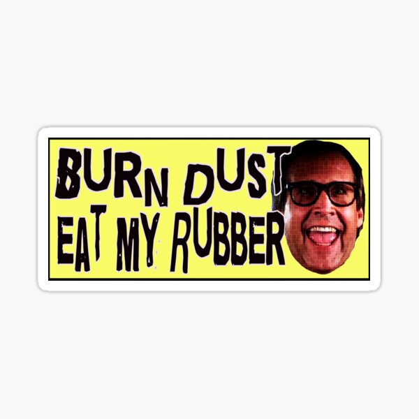 Eat My Rubber 2 Sticker