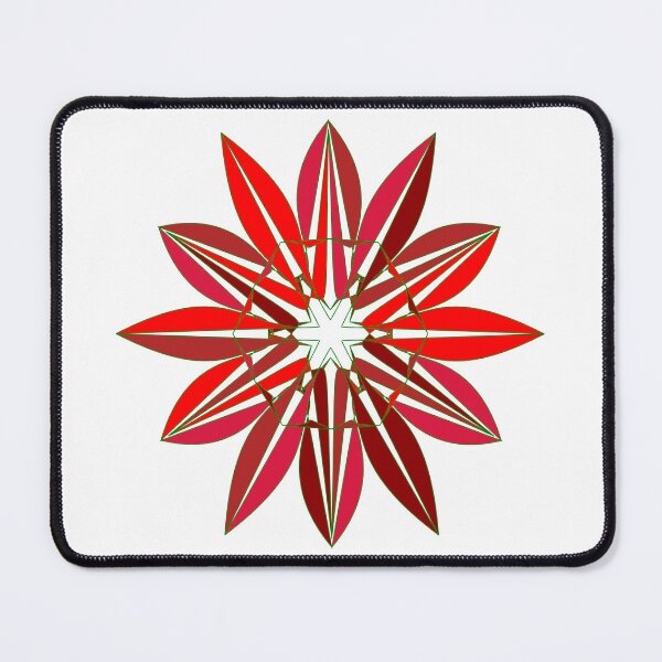 Item preview, Festive snowflake unique design W22 designed and sold by fishpressink.