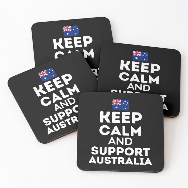 Item preview, Keep Calm And Support Australia | Football World Cup designed and sold by BopleDesigns.