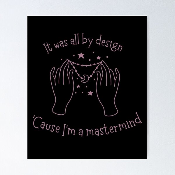 Item preview, Tout était à dessein / Mastermind designed and sold by BloompodDesigns.