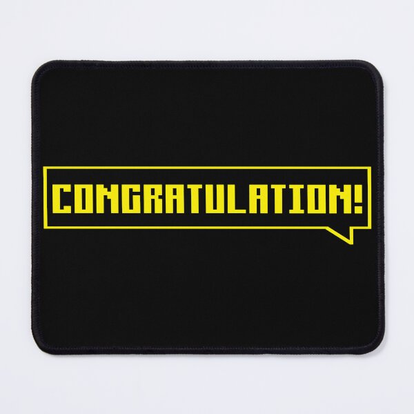 Item preview, Congratulation! - yellow designed and sold by Univers Gifts.