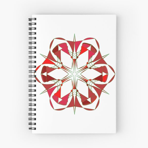 Item preview, Festive snowflake unique design W23 designed and sold by fishpressink.