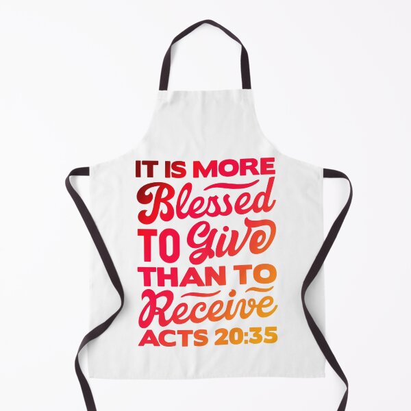 Item preview, It Is More Blessed To Give Than To Receive - Acts 20:35 designed and sold by plushism.