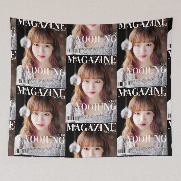 Item preview, WEKI MEKI Yoojung (Magazine cover) designed and sold by stailok's place.