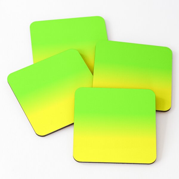 Item preview, Neon Green and Neon Yellow Ombré  Shade Color Fade  designed and sold by podartist.