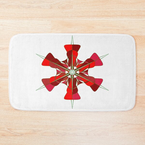 Item preview, Festive snowflake unique design W25 designed and sold by fishpressink.