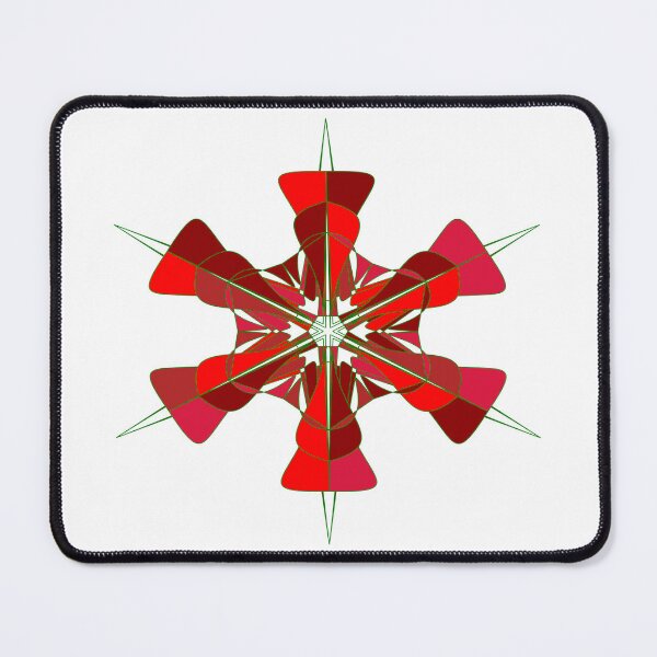 Item preview, Festive snowflake unique design W25 designed and sold by fishpressink.