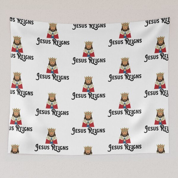 Item preview, Jesus Reigns Christian designed and sold by nextneveldesign.