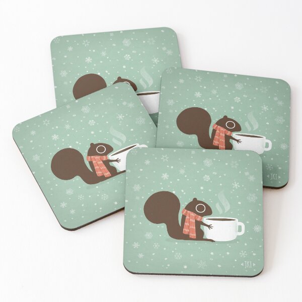 Item preview, Squirrel Coffee Holiday designed and sold by Jenn Inashvili.