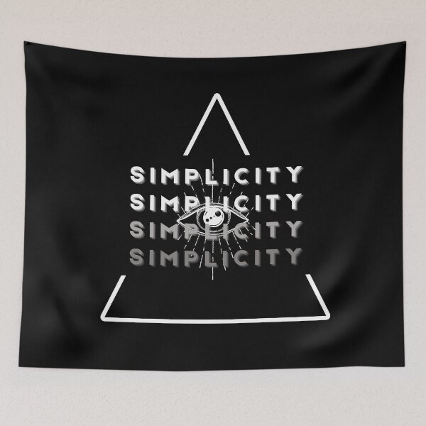 Item preview, simplicity illuminati t-shirt | illuminati one eye poster  designed and sold by KARTICK DUTTA.