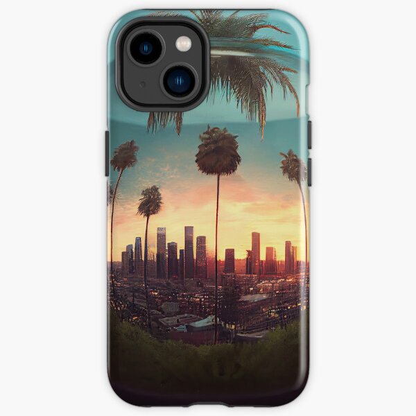 Sonnenaufgangsstimmung in Los Angeles iPhone Robuste Hülle
