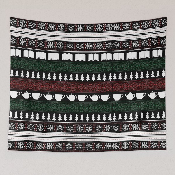 Item preview, Ugly Bookish Christmas Sweater designed and sold by Tomb & Tome.