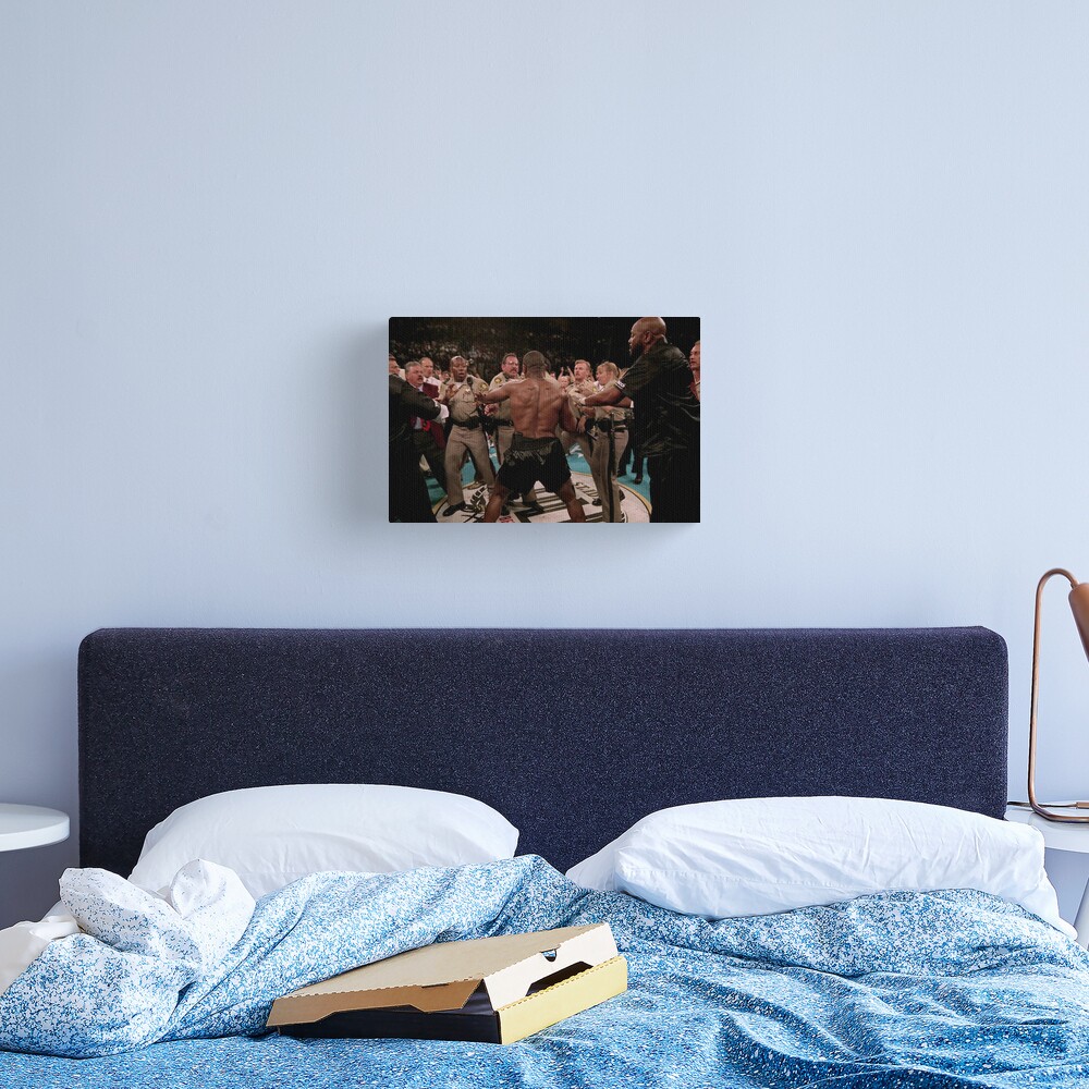 Las Vegas Police Face Mike Tyson After Holyfield Ear Biting 1996 Canvas Print