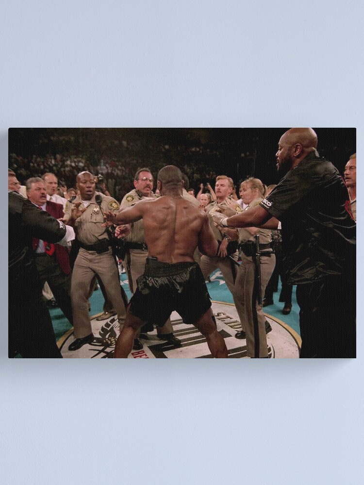 Alternate view of Las Vegas Police Face Mike Tyson After Holyfield Ear Biting 1996 Canvas Print