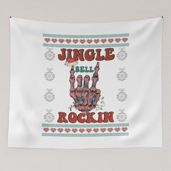 Item preview, Ugly Christmas Sweater Jingle Bell Rockin designed and sold by RockBeeDesigns.