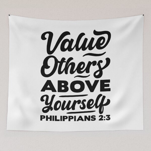 Item preview, Value Others Above Yourself - Philippians 2:3 designed and sold by plushism.