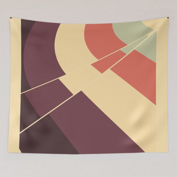 Item preview, Vintage stripes cake slice  designed and sold by TipTopTapo.