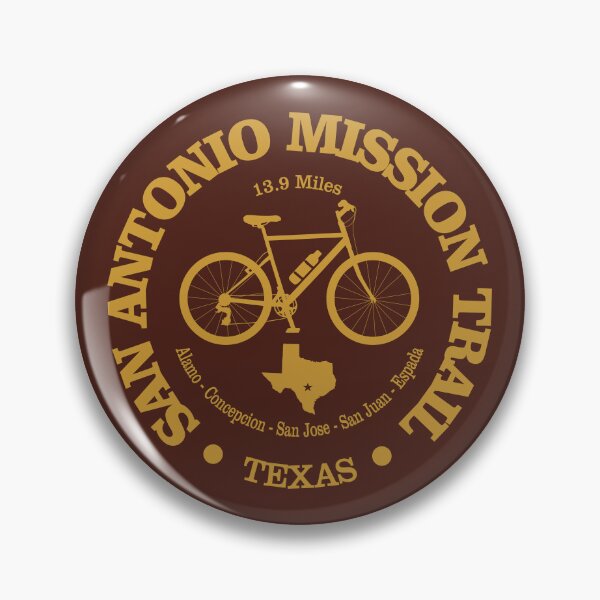 Item preview, San Antonio Mission Trail (cycling) designed and sold by curranmorgan.