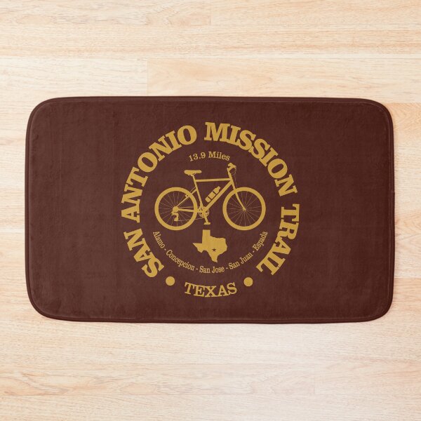 Item preview, San Antonio Mission Trail (cycling) designed and sold by curranmorgan.