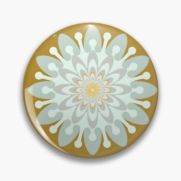 Item preview, Single flower pattern white gold designed and sold by Bakkia.