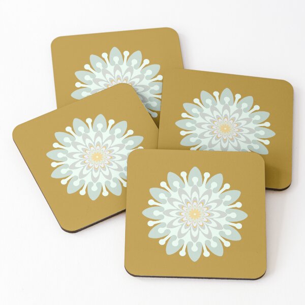 Item preview, Single flower pattern white gold designed and sold by Bakkia.