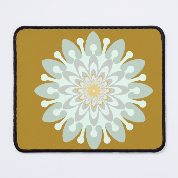 Item preview, Single flower pattern white gold designed and sold by Bakkia.