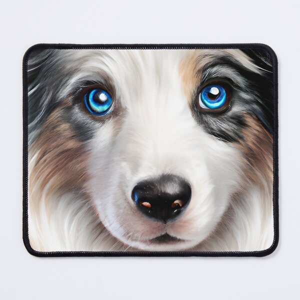 Item preview, Cute Blue Eyes-Blue Merle Border Collie designed and sold by June Market.