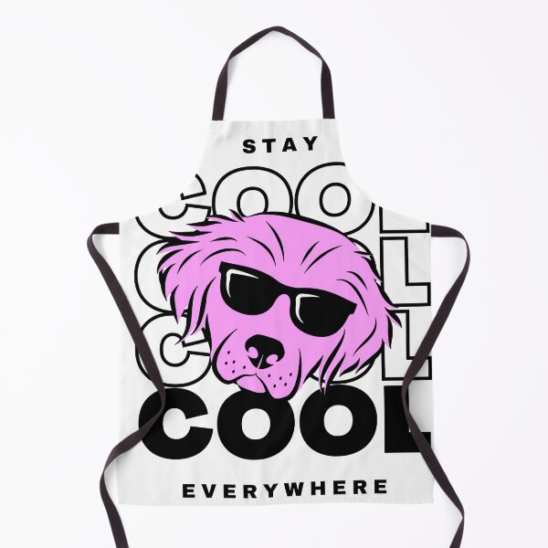Item preview, Crazy Stay cool everywhere pet dog designed and sold by DesignUneed.