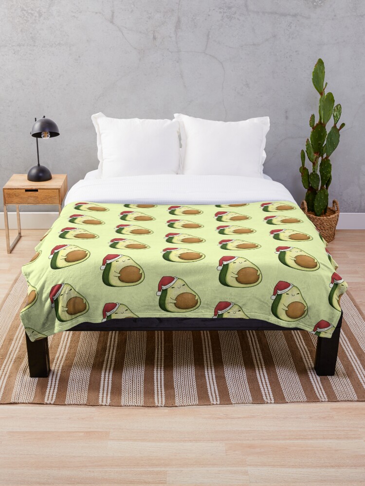 Avocado best sale christmas blanket