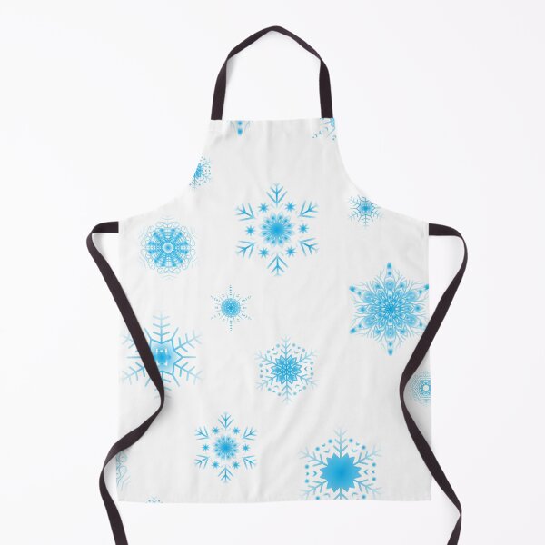 Item preview, Snowflakes - Icy blue designed and sold by WietskeWelten.