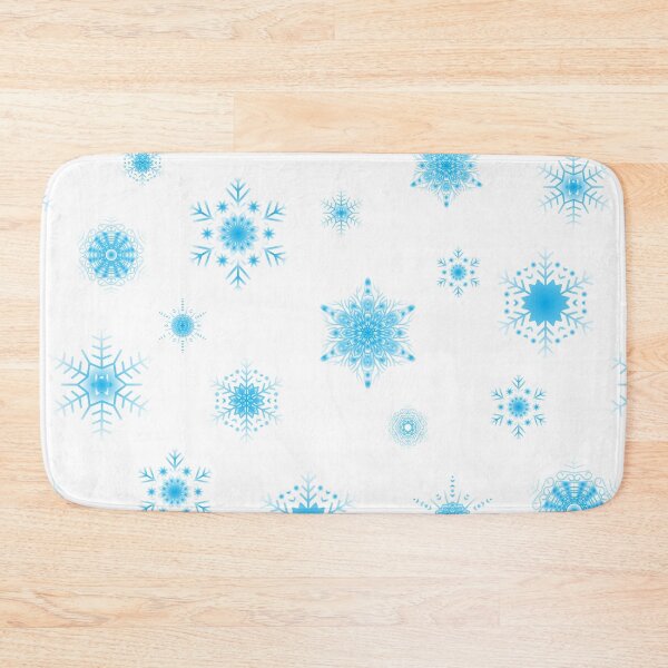 Item preview, Snowflakes - Icy blue designed and sold by WietskeWelten.