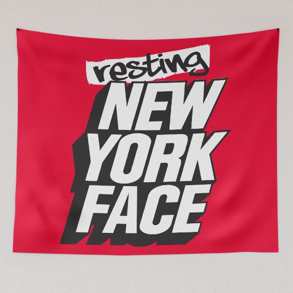 Item preview, Resting New York Face designed and sold by MomfiaTees.