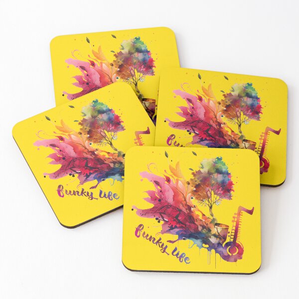 Item preview, Funky Life, Watercolour Painting designed and sold by KOTOdesign.