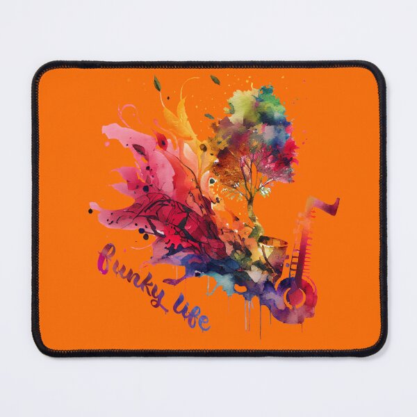 Item preview, Funky Life, Watercolour Painting designed and sold by KOTOdesign.