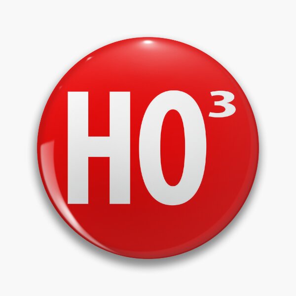 Item preview, HO3 - Funny Santa Clause - Ho, Ho, Ho Red Christmas Home Decor & Personal Holiday Style -  -  designed and sold by SkyArt2022.